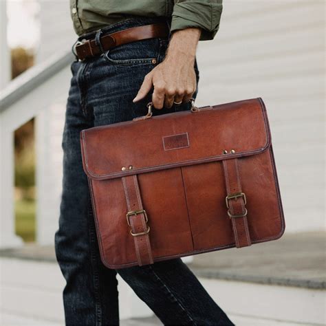 fake leather computer bag|computer leather bags for men.